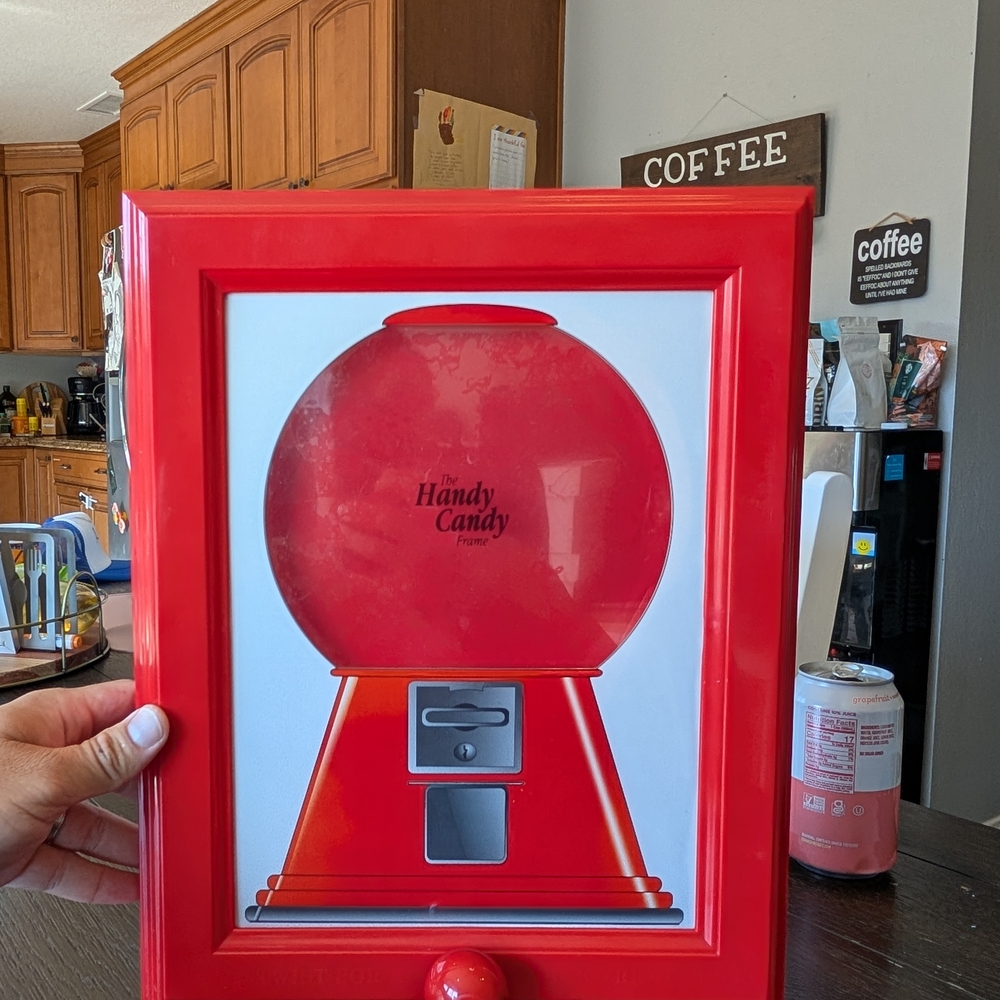 Red Gumball Machine Dispenser